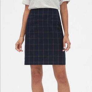 Banana Republic Plaid Skirt